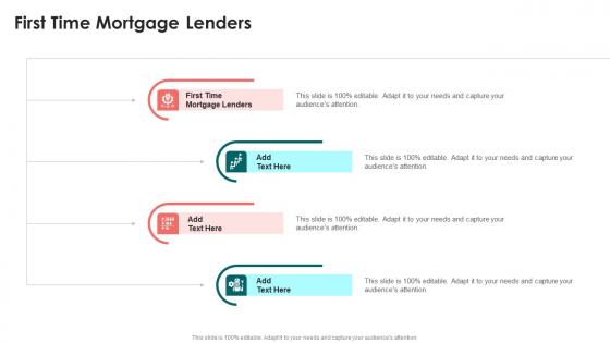 First Time Mortgage Lenders In Powerpoint And Google Slides Cpb