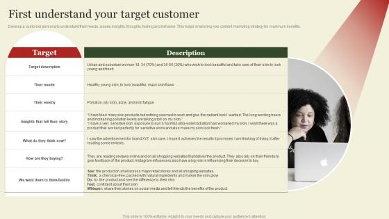 First Understand Your Target Customer Market Segmentation And Targeting Strategies Overview MKT SS V