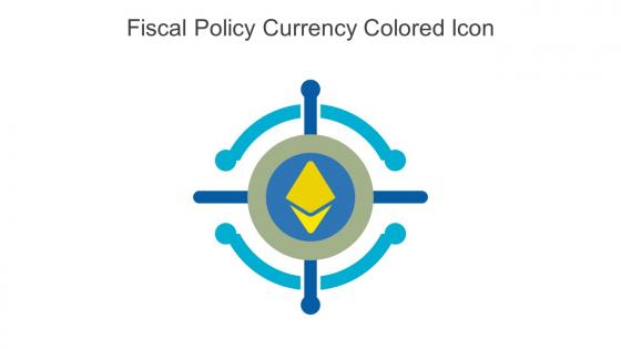 Fiscal Policy Currency Colored Icon In Powerpoint Pptx Png And Editable Eps Format