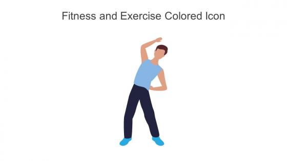 Fitness And Exercise Colored Icon In Powerpoint Pptx Png And Editable Eps Format