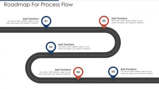 Fitness Application Pitch Deck Roadmap For Process Flow Ppt Summary