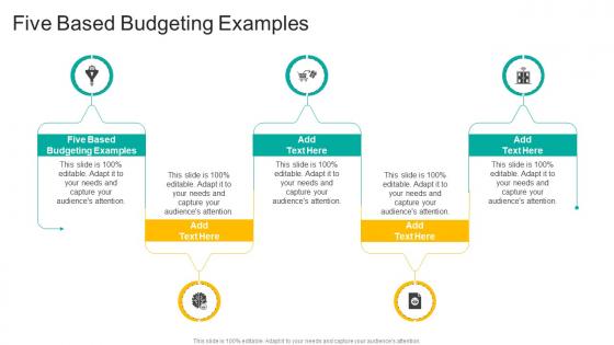 Five Based Budgeting Examples In Powerpoint And Google Slides Cpb