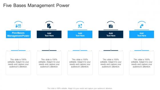 Five Bases Management Power In Powerpoint And Google Slides Cpb