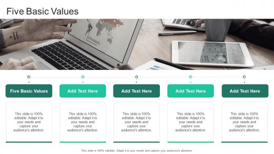 Five Basic Values In Powerpoint And Google Slides Cpb