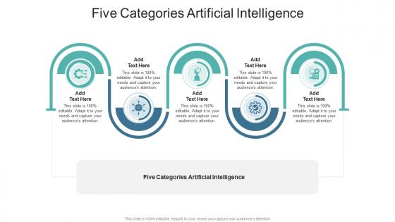 Five Categories Artificial Intelligence In Powerpoint And Google Slides Cpb