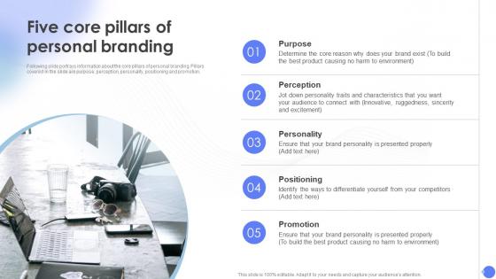 Five Core Pillars Of Personal Branding