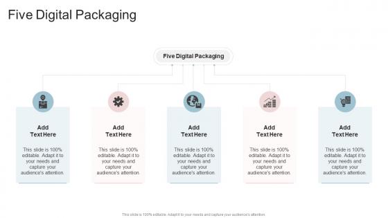 Five Digital Packaging In Powerpoint And Google Slides Cpb