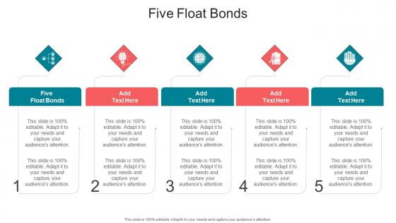 Five Float Bonds In Powerpoint And Google Slides Cpb