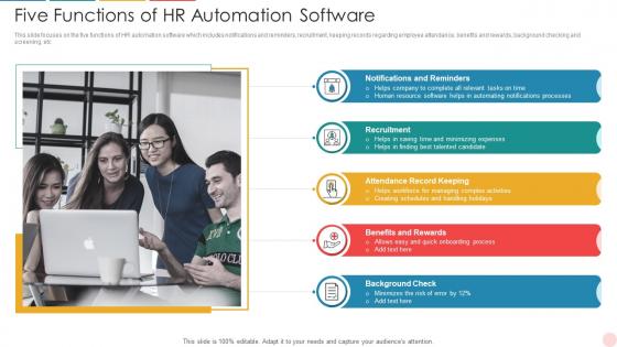 Five Functions Of HR Automation Software