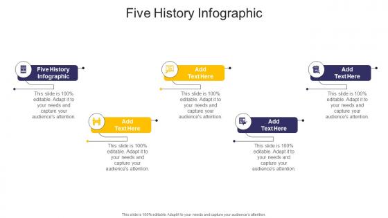 Five History Infographic In Powerpoint And Google Slides Cpb