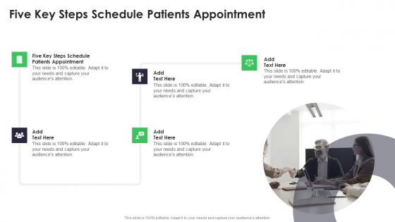 Five Key Steps Schedule Patients Appointment In Powerpoint And Google Slides Cpb