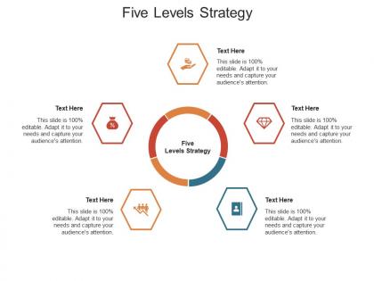Five levels strategy ppt powerpoint presentation infographic template graphics download cpb