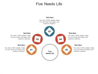 Five needs life ppt powerpoint presentation show maker cpb