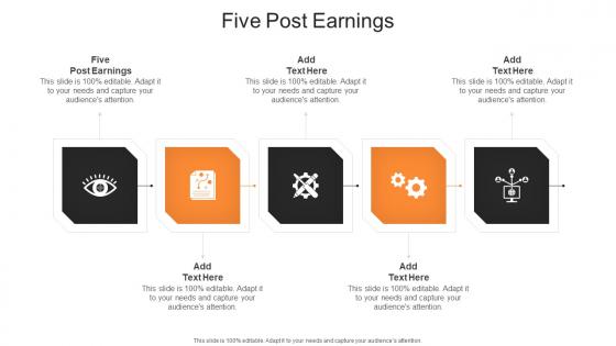 Five Post Earnings In Powerpoint And Google Slides Cpb
