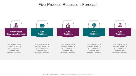 Five Process Recession Forecast In Powerpoint And Google Slides Cpb