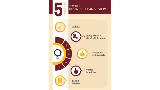 Five Reasons To Review Business Plan