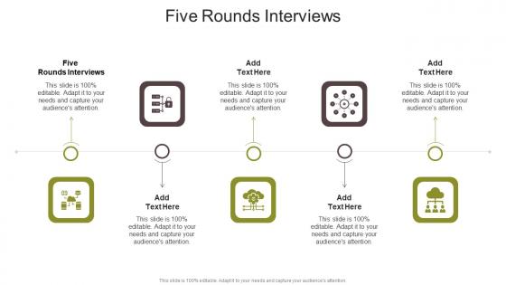 Five Rounds Interviews In Powerpoint And Google Slides Cpb