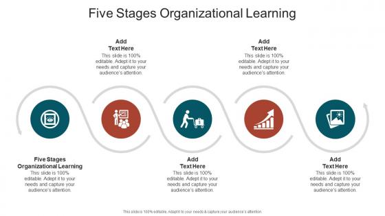 Five Stages Organizational Learning In Powerpoint And Google Slides Cpb