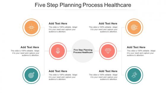 Five Step Planning Process Healthcare Ppt Powerpoint Presentation Infographics Maker Cpb