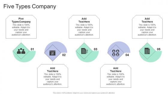 Five Types Company In Powerpoint And Google Slides Cpb