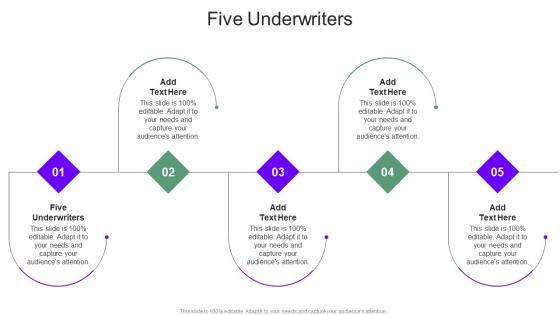 Five Underwriters In Powerpoint And Google Slides Cpb