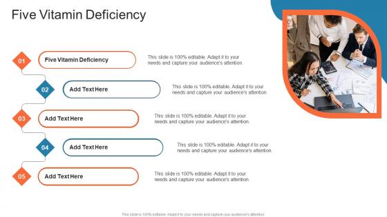 Five Vitamin Deficiency In Powerpoint And Google Slides Cpb