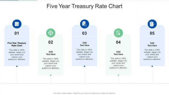 Five Year Treasury Rate Chart In Powerpoint And Google Slides Cpb