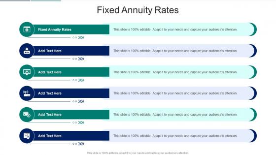 Fixed Annuity Rates In Powerpoint And Google Slides Cpb