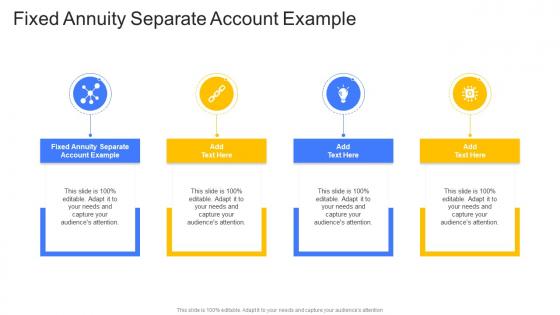 Fixed Annuity Separate Account Example In Powerpoint And Google Slides Cpb