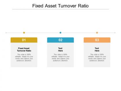 Fixed asset turnover ratio ppt powerpoint presentation slides format cpb