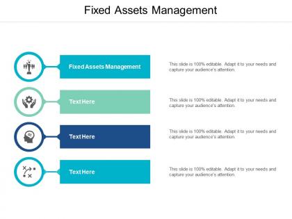 Fixed assets management ppt powerpoint presentation inspiration topics cpb