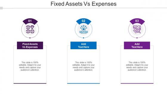 Fixed Assets Vs Expenses Ppt Powerpoint Presentation Sample Cpb