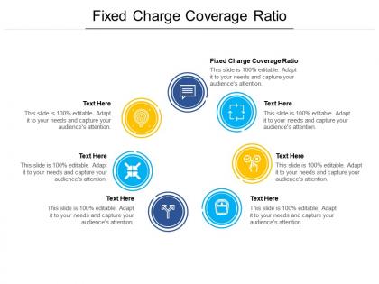 Fixed charge coverage ratio ppt powerpoint presentation pictures skills cpb