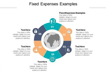 Fixed expenses examples ppt powerpoint presentation slides show cpb
