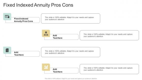 Fixed Indexed Annuity Pros Cons In Powerpoint And Google Slides Cpb