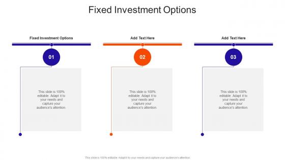 Fixed Investment Options In Powerpoint And Google Slides Cpb