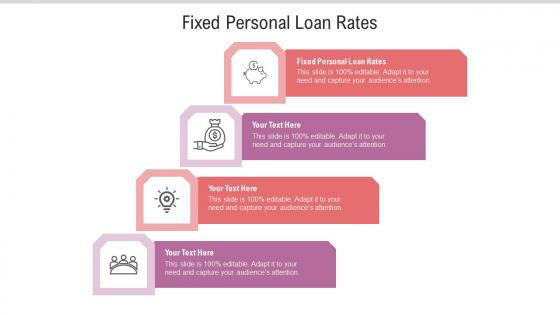 Fixed personal loan rates ppt powerpoint presentation professional slide download cpb