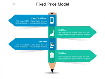 Fixed price model ppt powerpoint presentation infographic template gridlines cpb