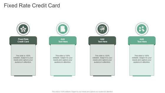 Fixed Rate Credit Card In Powerpoint And Google Slides Cpb