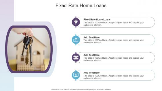 Fixed Rate Home Loans In Powerpoint And Google Slides Cpb