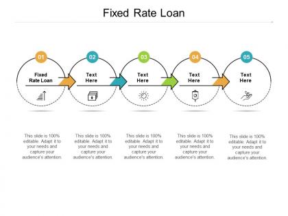 Fixed rate loan ppt powerpoint presentation infographic template slide portrait cpb