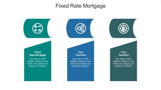 Fixed rate mortgage ppt powerpoint presentation example cpb