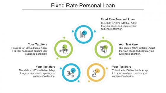Fixed rate personal loan ppt powerpoint presentation inspiration styles cpb