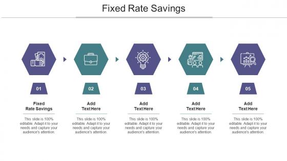 Fixed Rate Savings Ppt Powerpoint Presentation Icon Background Designs Cpb