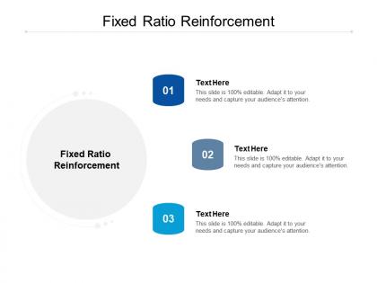 Fixed ratio reinforcement ppt powerpoint presentation summary example file cpb
