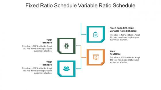 Fixed ratio schedule variable ratio schedule ppt powerpoint presentation gallery tips cpb