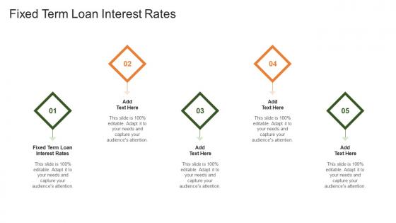 Fixed Term Loan Interest Rates In Powerpoint And Google Slides Cpb