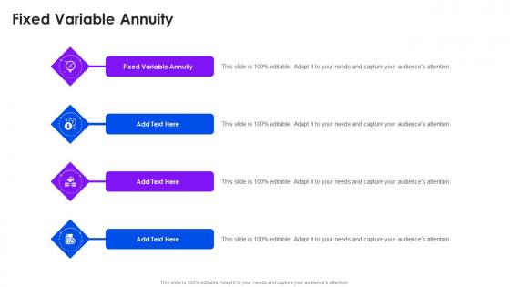 Fixed Variable Annuity In Powerpoint And Google Slides Cpb