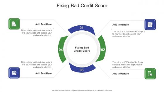 Fixing Bad Credit Score In Powerpoint And Google Slides Cpb