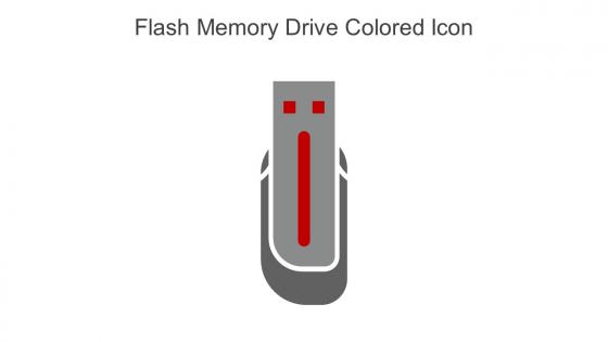 Flash Memory Drive Colored Icon In Powerpoint Pptx Png And Editable Eps Format